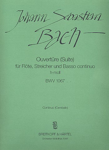 Ouvertre h-Moll Nr.2 BWV1067 fr Flte und Streichorchester Cembalo