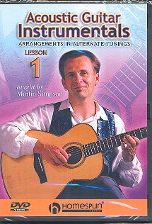 Acoustic guitar instrumentals vol.1 DVD-Video Arrangements in alternate tunings