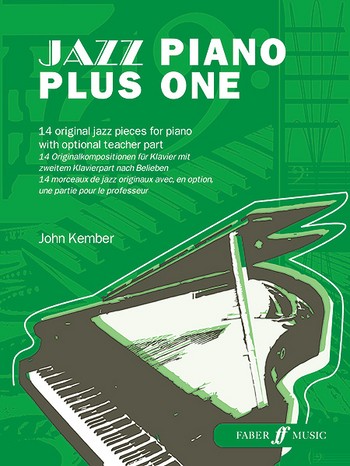 Jazz piano plus One 14 original studies and study pieces with optional teacher part