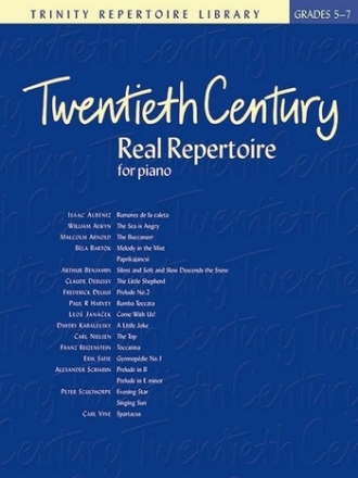 20th century real repertoire for piano Trinity repertoire library grade 5-7 Brown, Christine, ed