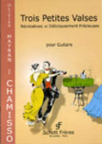 3 petites valses recreatives et delicieusement precieuses pour guitare