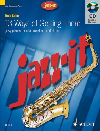 13 ways of getting there (+CD) for alto saxophone and piano