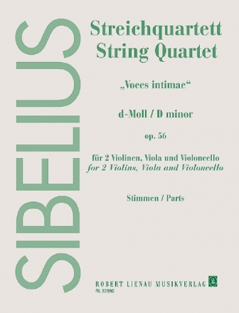 Quartett d-Moll op.56 fr 2 Violinen, Viola und Violoncello Stimmen