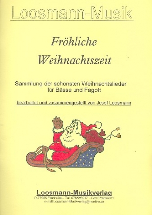 Frhliche Weihnachtszeit fr Bsse in C (tief)