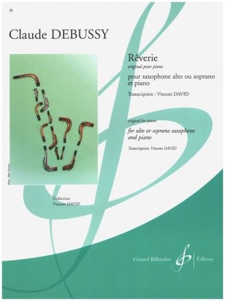 Reverie pour piano pour saxophone alto ou soprano et piano