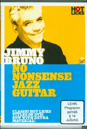 Jimmy Bruno - No Nonsense Jazz Guitar for guitar DVD