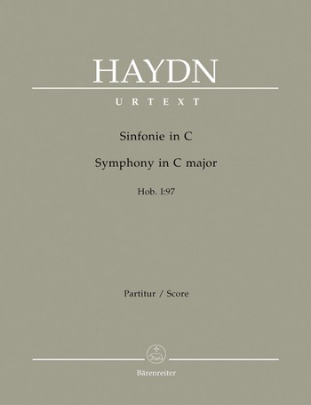 Sinfonie C-Dur Nr.97 Hob.I:97 fr Orchester Partitur