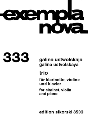 Trio fr Klarinette, Violine und Klavier