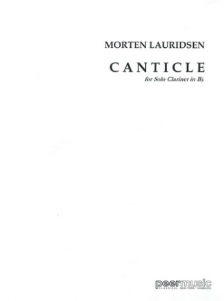 Canticle for clarinet