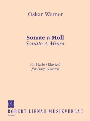 Sonate a-Moll fr Harfe (Klavier)