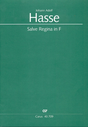 Salve Regina in F fr Soli (SSA), Frauenchor und Bc,  Partitur