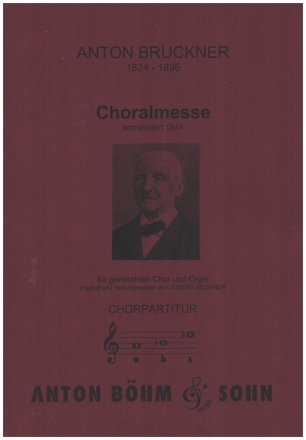 Choralmesse F-Dur fr gem Chor und Orgel ad lib. Chorpartitur