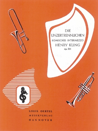 Die Unzertrennlichen op.501 fr Trompete, Posaune und Klavier