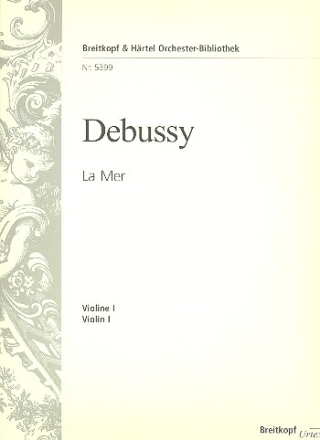 La mer fr Orchester Violine 1