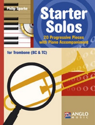 Starter Solos (+CD) for trombone and piano (treble clef and bass clef)