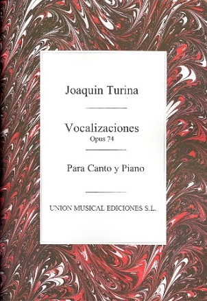 Vocalizaciones op.74 para canto y piano