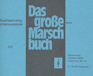 Das groe Marschbuch fr Blasorchester Bariton in C