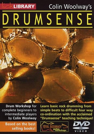 Drumsense vol.1 DVD-Video Lick Library