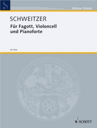 Fr Fagott, Violoncell und Pianoforte fr Fagott, Violoncello und Klavier Spielpartitur - 3 Exemplare