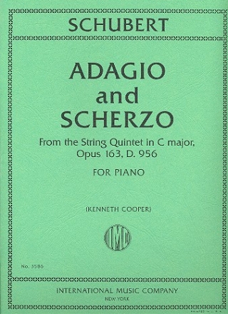 Adagio and Scherzo from the String Quintet C Major op.163 D956 for piano