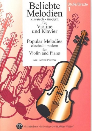 Beliebte Melodien Band 1 (Stufe 1) fr Violine und Klavier