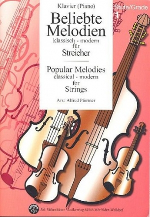 Beliebte Melodien Band 1 (Stufe 1) fr Streichorchester Klavierbegleitung