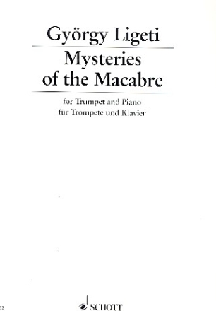 Mysteries of the Macabre for trumpet and piano