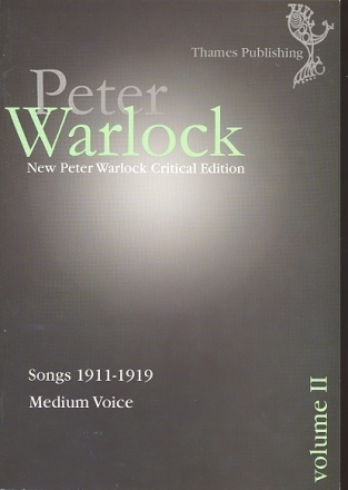 Songs 1911-1919 for medium voice and piano