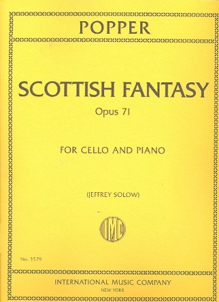 Scottish Fantasy op.71 for cello and piano