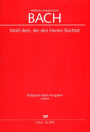 Wohl dem, der den Herren frchtet fr Soli, gem Chor, 2 Violinen, Viola und Bc,  Partitur