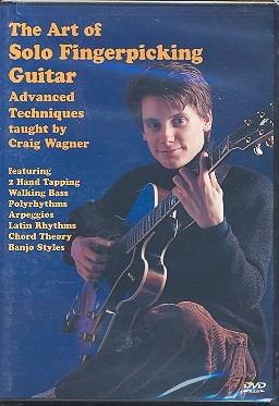 The art of solo fingerpicking guitar DVD-Video Wagner, Craig