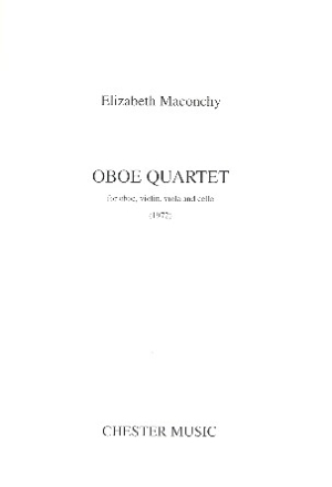 Quartet for Oboe, Violin, Viola and Violoncello Score