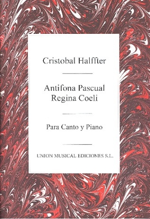 Antifona Pascual Regina Coeli para Canto y Piano