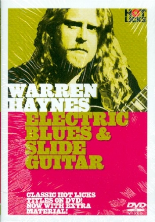 Warren Haynes Electric Blues and slide guitar DVD-Video