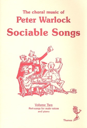 Sociable Songs Vol.2 Part-Songs for Male Chorus and Piano Score