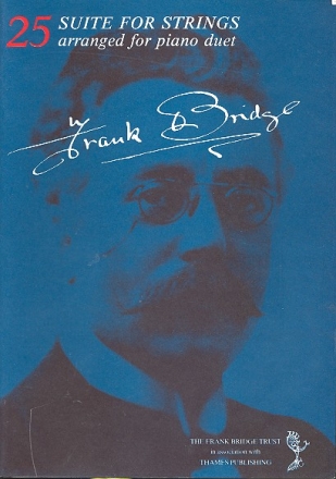 Suite for Strings for Piano 4 Hands Score Frank Bridge Vol.25