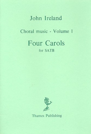 4 Carols for mixed chorus a cappella Choral Music Vol.1