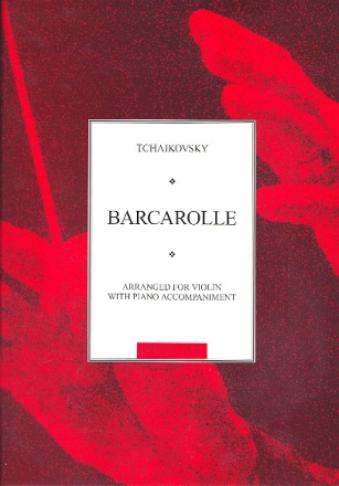 Barcarole for violin and piano archive copy