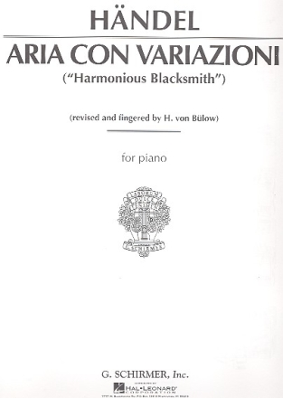 Aria con variazioni for piano