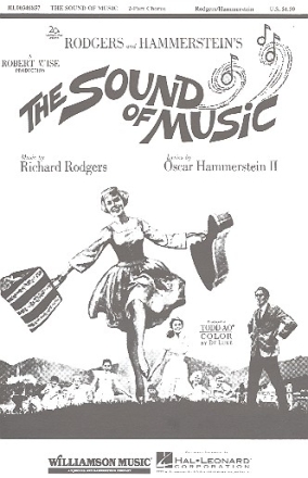 The Sound of Music for 2-part chorus and piano score