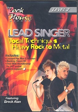 Lead Singer Heavy Rock to Metal Level 2 DVD-Video incl. Web Membership for Online Lesson Support