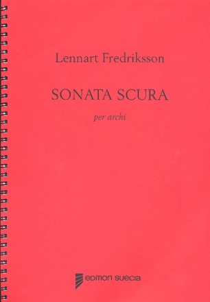 Sonata scura fr Streichorchester Partitur