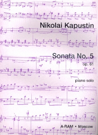 Sonata no.5 op.61 for piano solo