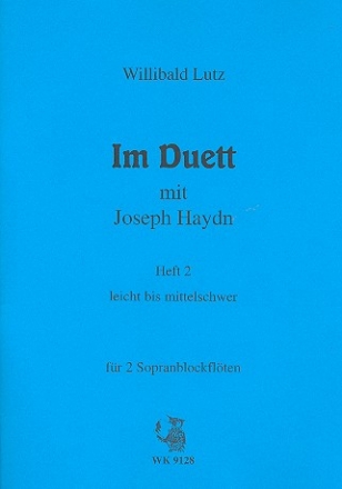 Im Duett mit Joseph Haydn Band 2 fr 2 Sopranblockflten Spielpartitur