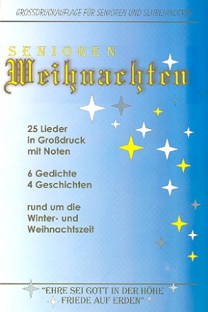 Senioren - Weihnachten  Liederbuch (Grodruck)