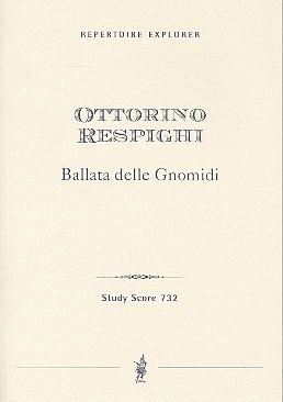 Ballata delle Gnomidi fr Orchester Studienpartitur