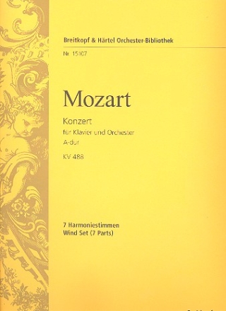 Konzert A-Dur KV488 fr Klavier und Orchester Harmonie