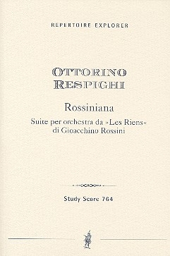 Rossiniana fr Orchester Studienpartitur