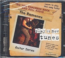 The Ramones - Do you remember Rock and Roll Radio CD Guitar Series Song Lesson Level 1