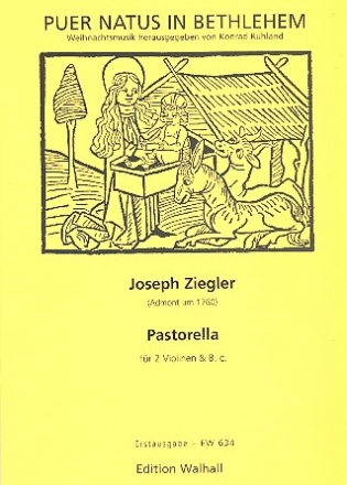 Pastorella fr 2 Violinen und Bc